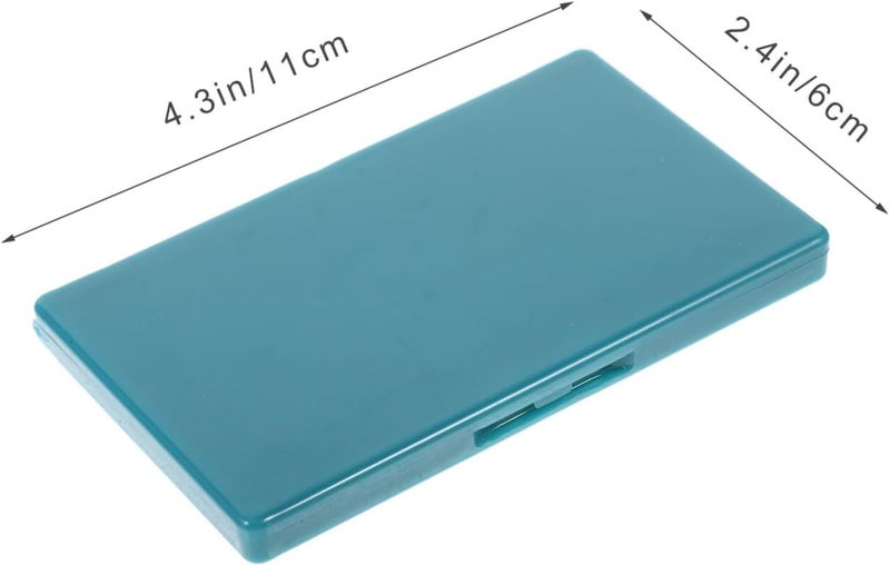 NUOBESTY Sewing Needle Case Magnetic Needle Case Sewing Needle Storage Slim Line Magnetic Box Pin Holder Small Metal Objects Organizer Blue Sewing Supply Organizer - Image 2